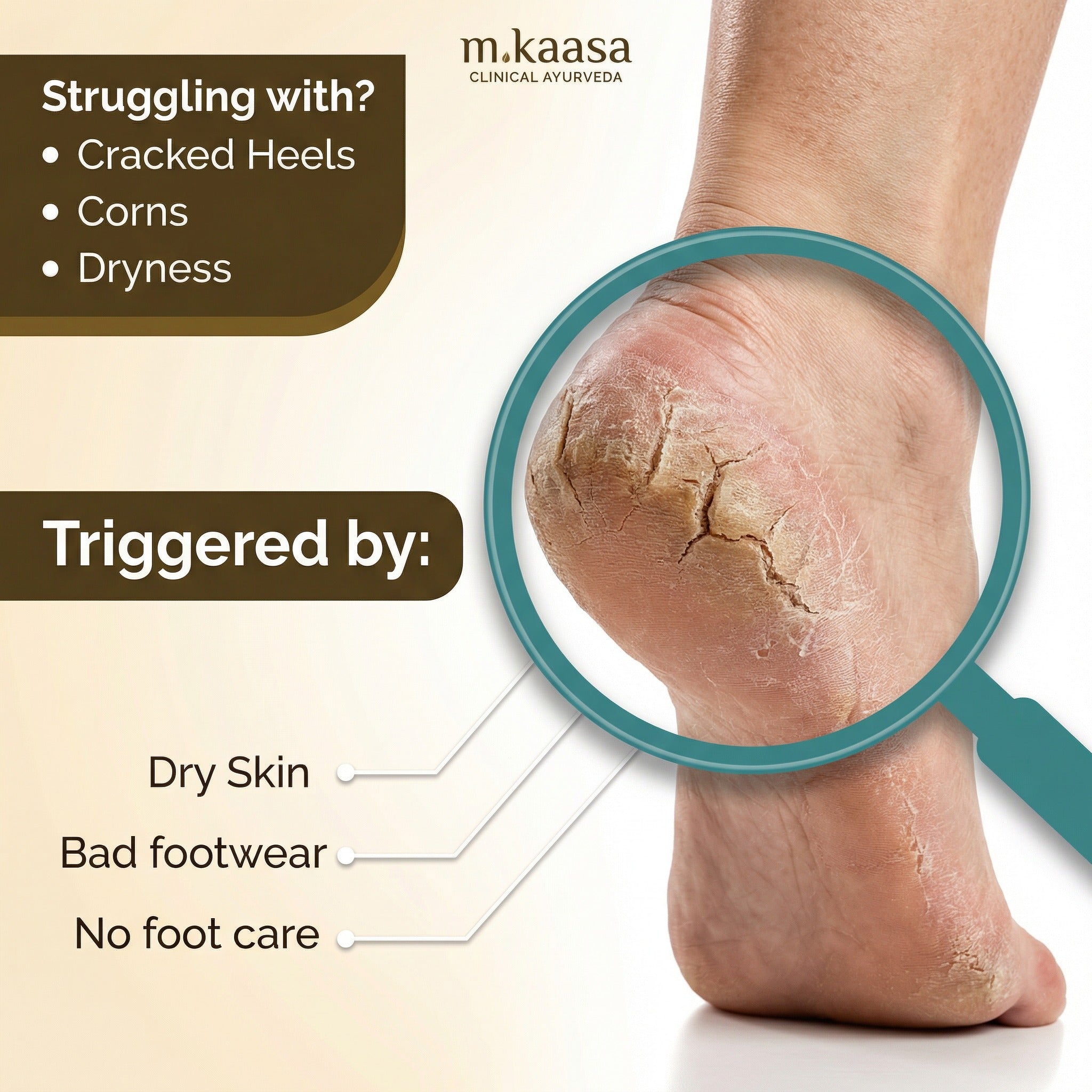 M.KAASA FOOT HEAL CREAM