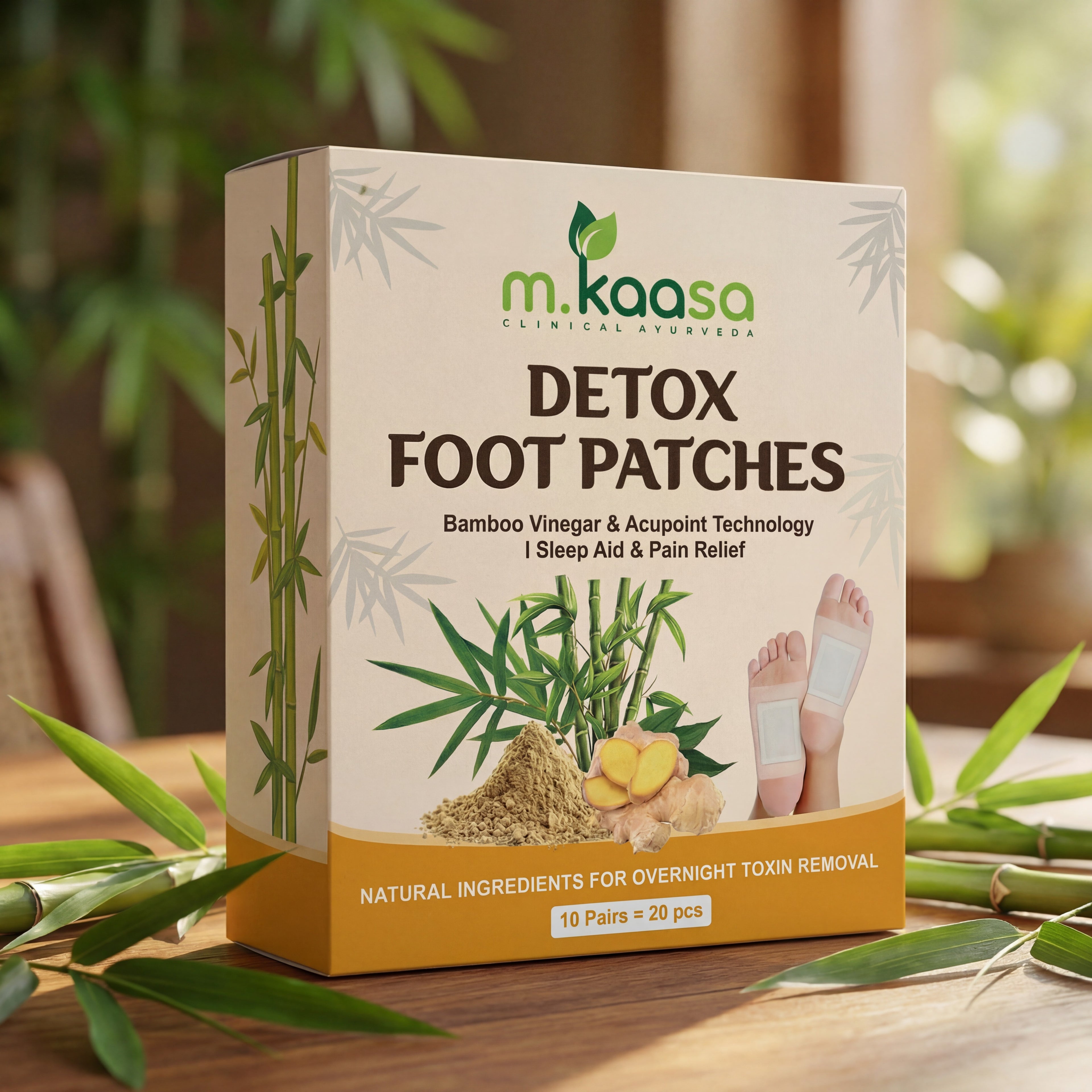M.KAASA DETOX FOOT PATCHES