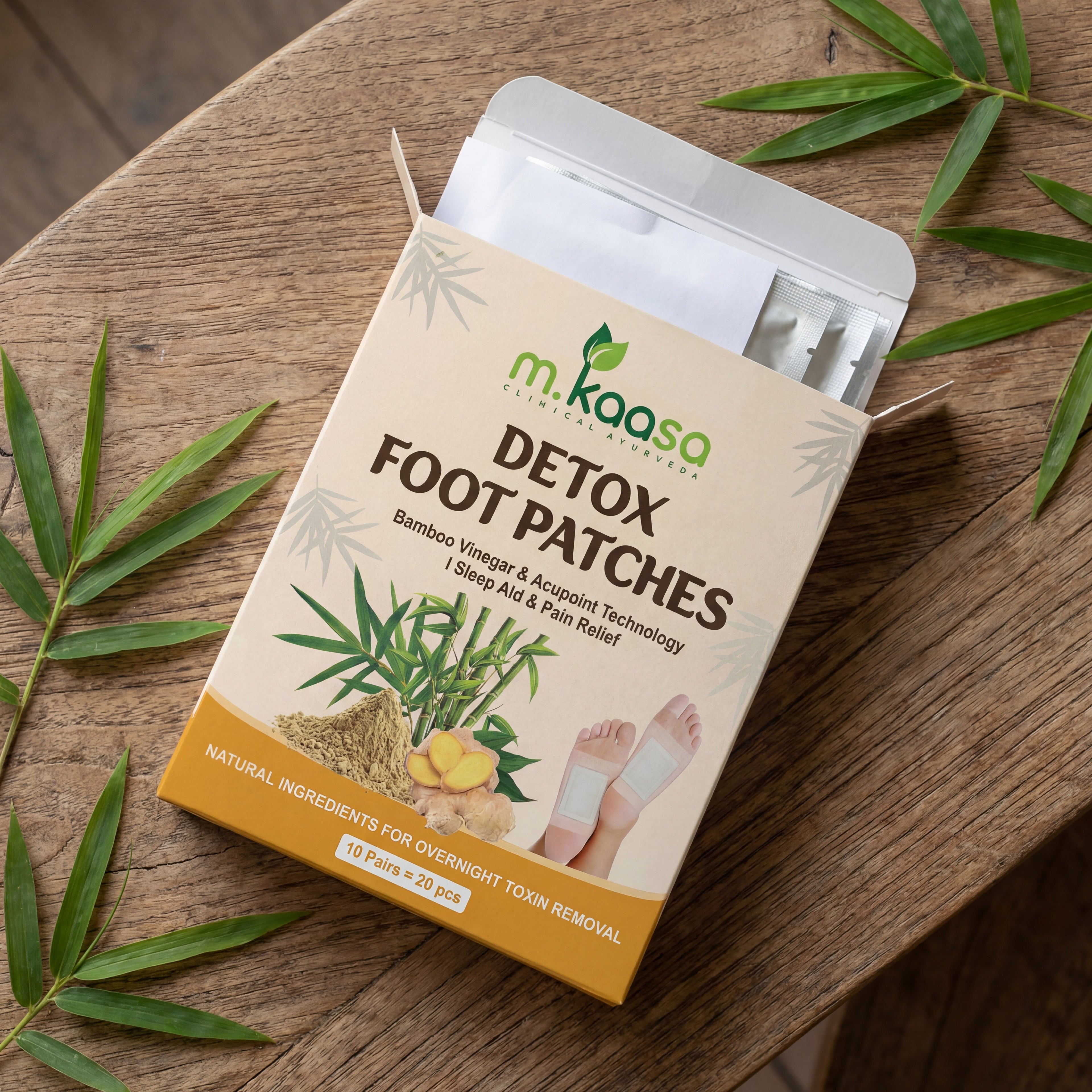 M.KAASA DETOX FOOT PATCHES