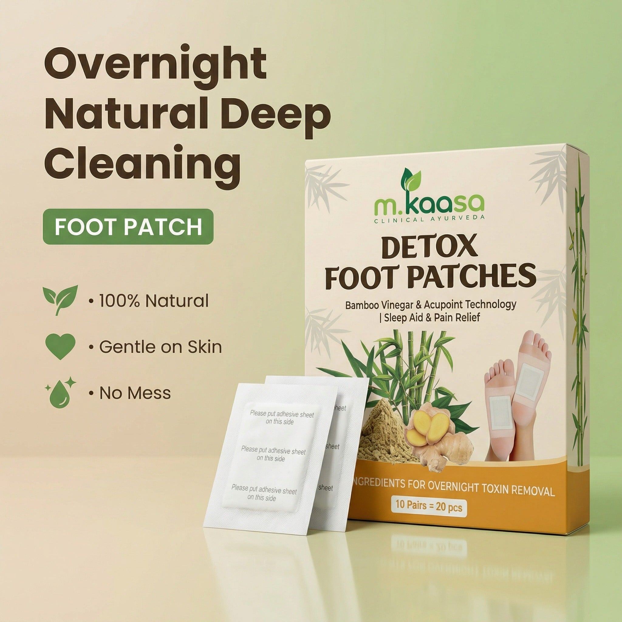 M.KAASA DETOX FOOT PATCHES
